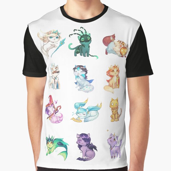 League of Support Cats Graphic T-Shirt