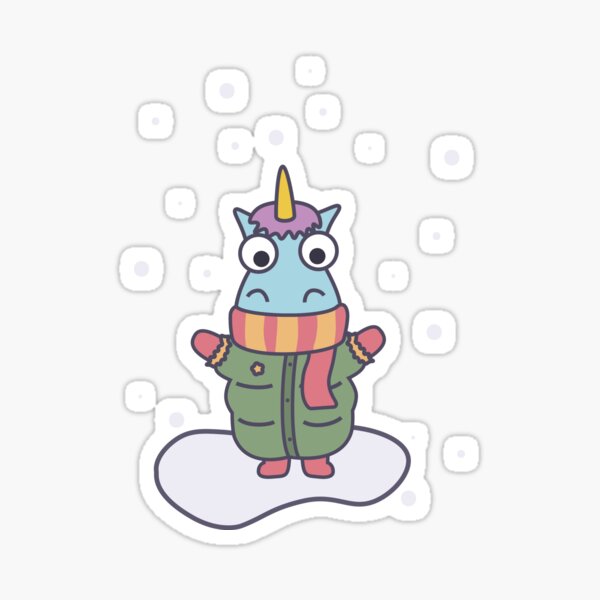 Item preview, Winter Unicorn designed and sold by OzzyUnicorn.