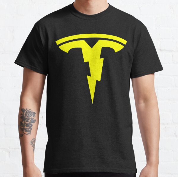 Tesla Lightning Bolt Logo Classic T-Shirt
