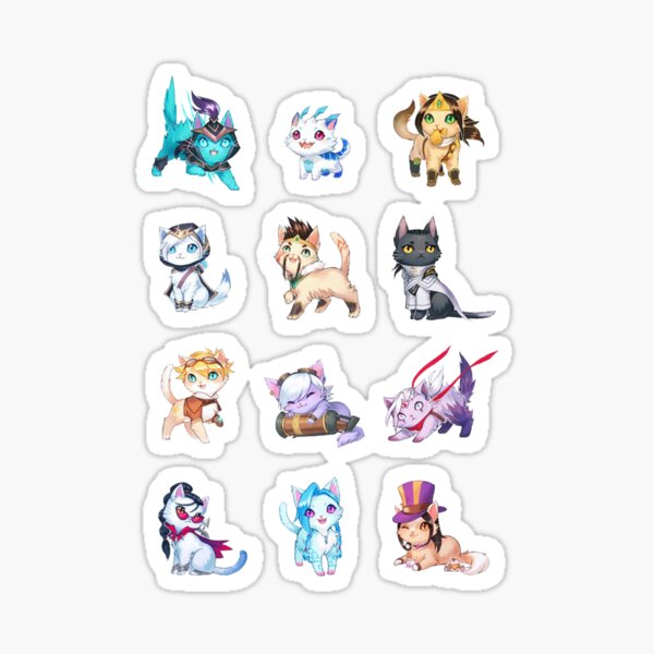 Liga der AD-Katzen Sticker