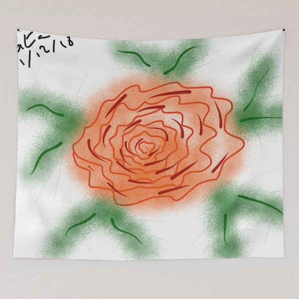 Item preview, Pink flower and its petals designed and sold by VataYellowSeed.