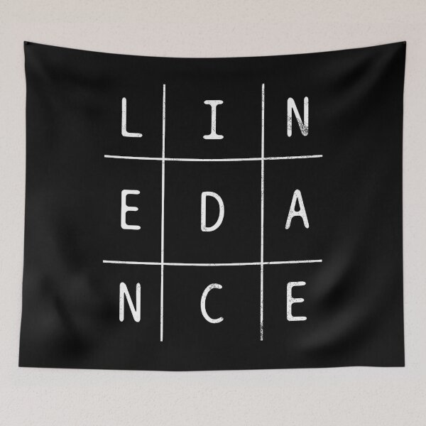 Item preview, Line Dance Square designed and sold by 4tomic.