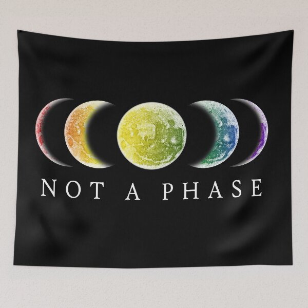 Item preview, Not A Phase Gay Pride LGBT designed and sold by WingMarks.