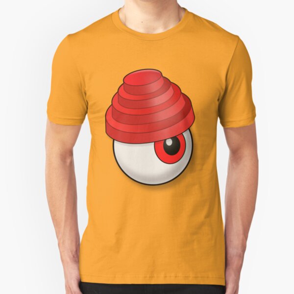 Devo Eyeball (red) Slim Fit T-Shirt