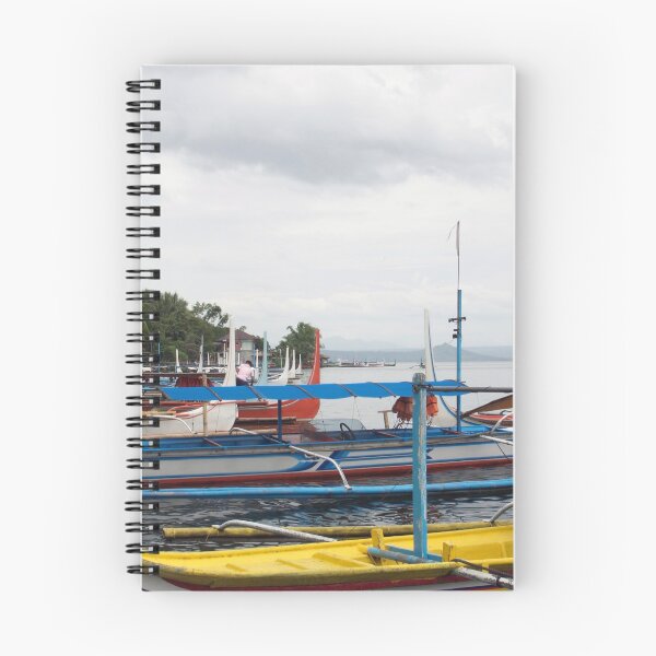Item preview, Colourful leisure boats on the beach.  designed and sold by ccrcats.