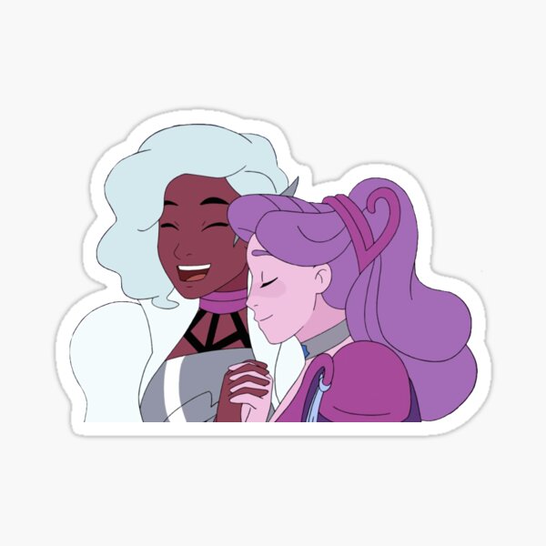 Netossa And Spinerella Sticker By Comedicgolds Redbubble