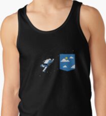 Camisetas de tirantes para hombre Bolsillo espacial