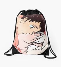 Mochila de cuerdas shinji ikari x kaworu nagisa en rosa
