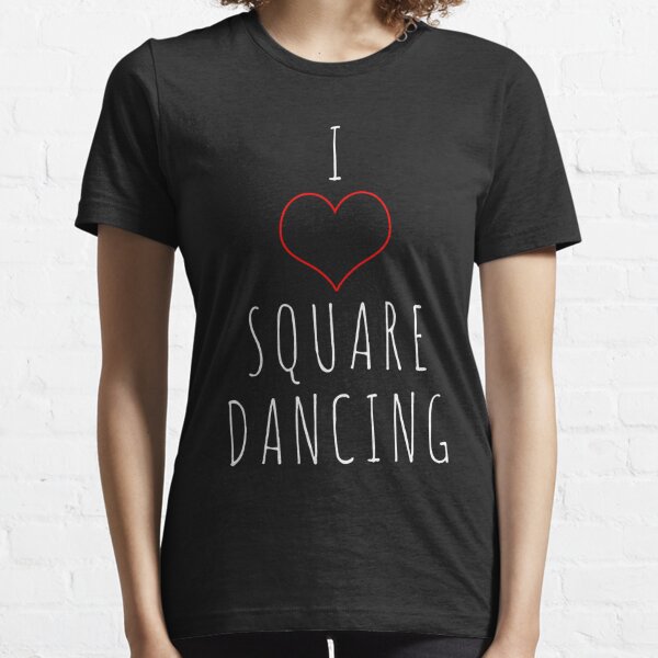  Square Dance Quote For Women Square Dancing T-Shirt : Clothing,  Shoes & Jewelry
