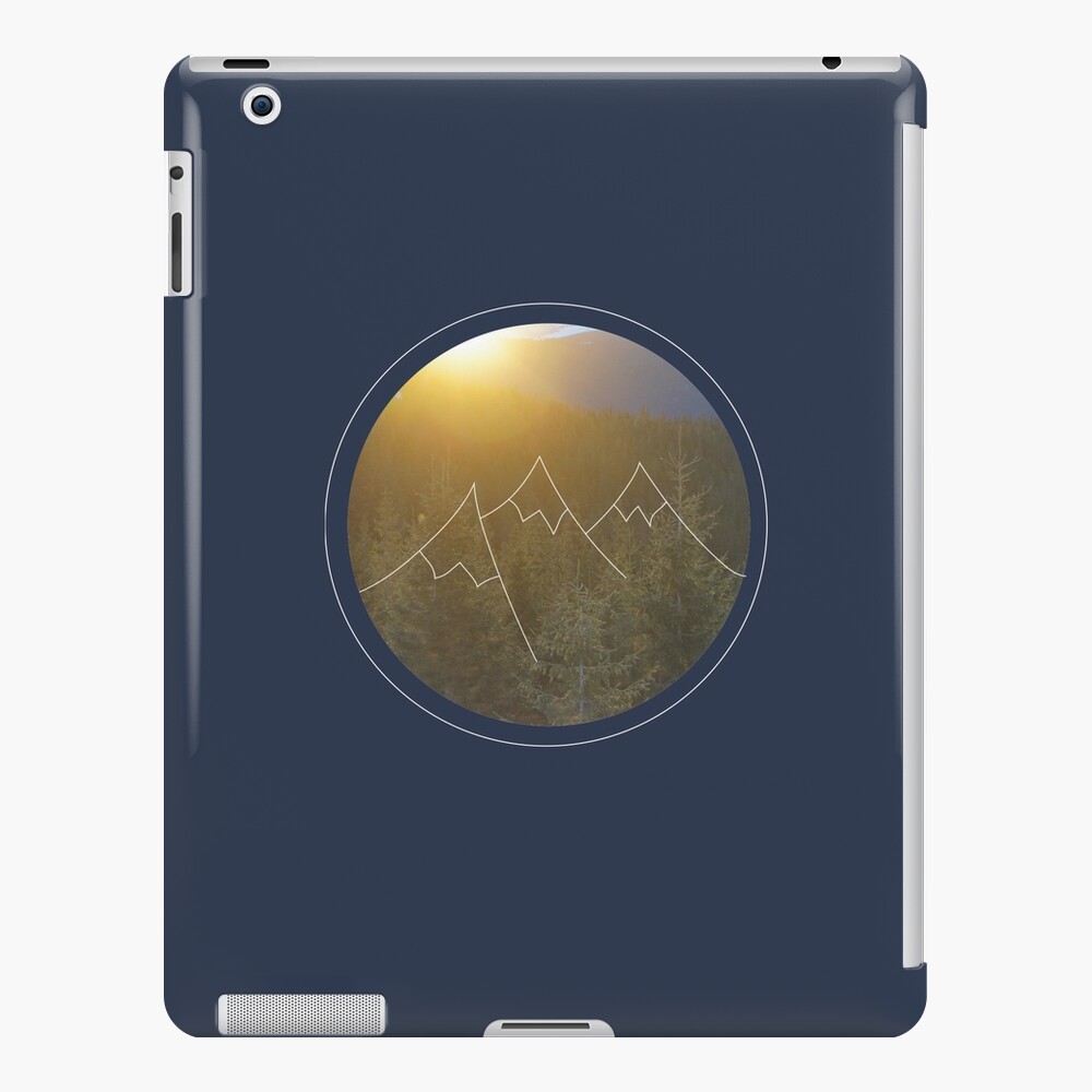 Mountain sunrise in Winter iPad Case & Skin