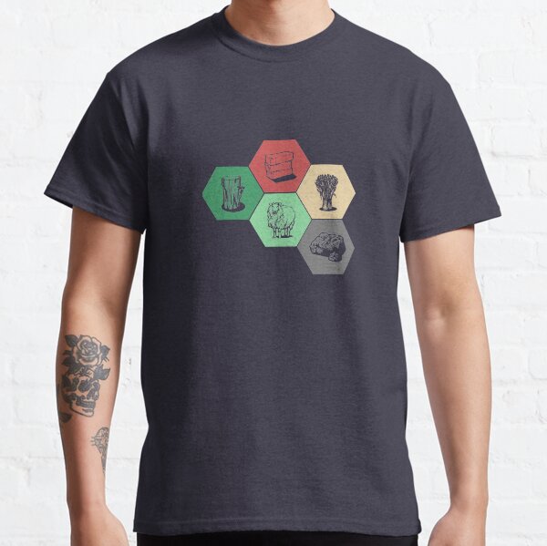 Building Resources Geeky Game Design - Color Classic T-Shirt