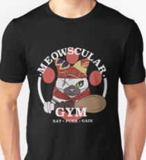 Meowscular Gym Unisex T-Shirt