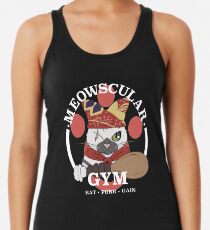 Meowscular Gym Women's Tank Top