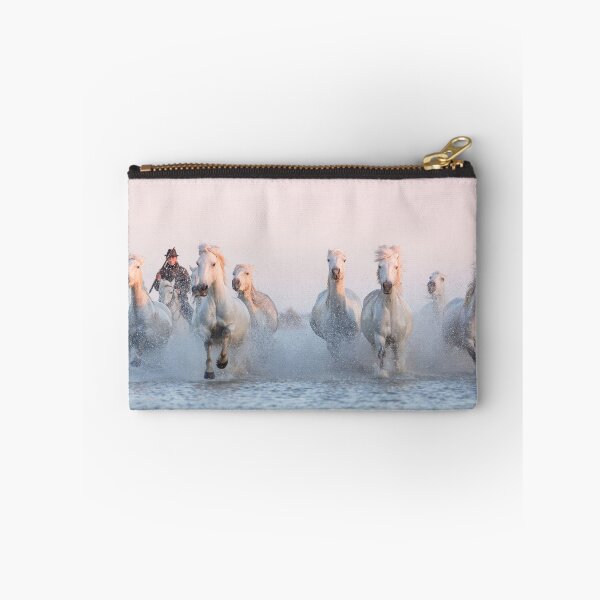 Item preview, Camargue horses galloping sunset designed and sold by apsmith68.