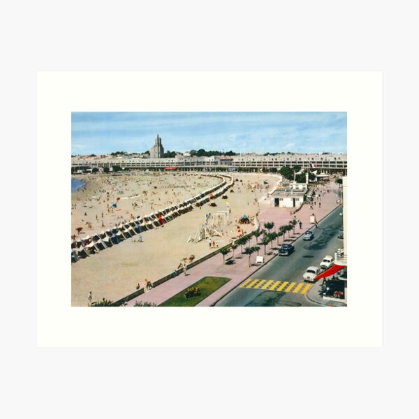 Item preview, Beach of Royan, 60s (2) designed and sold by Francois Richet.