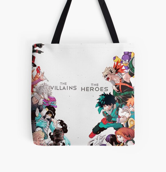 My hero academia - heroes vs villains All Over Print Tote Bag