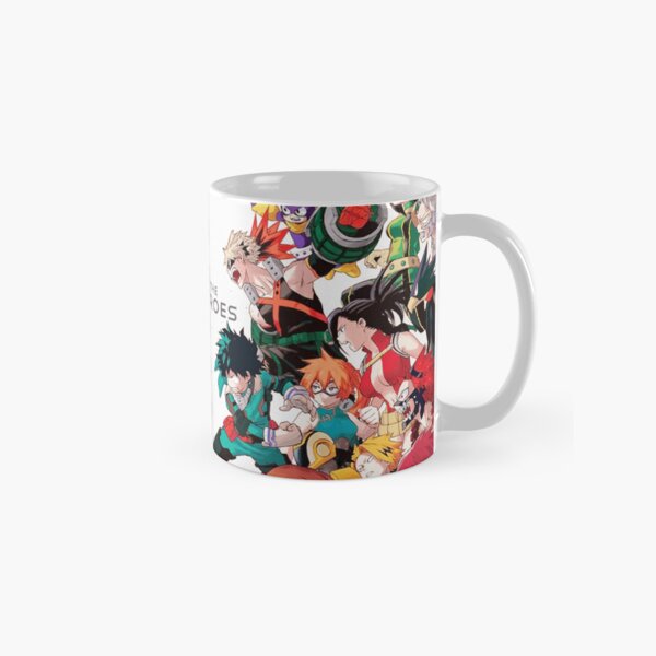 Mon université de héros - héros vs méchants Mug classique