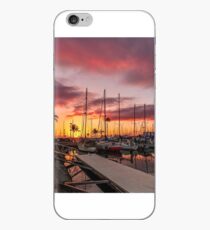 Tropical Sunset and Romantic Boardwalk iPhone Case