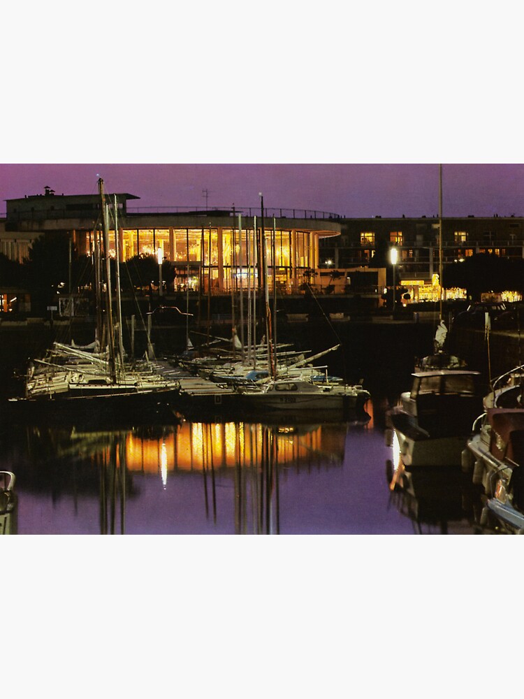 « Royan port de nuit, années 60 » par Richet