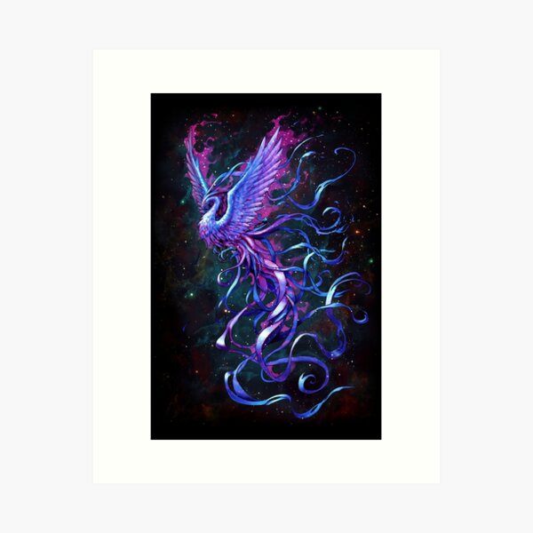 Fenix blue ver. Art Print