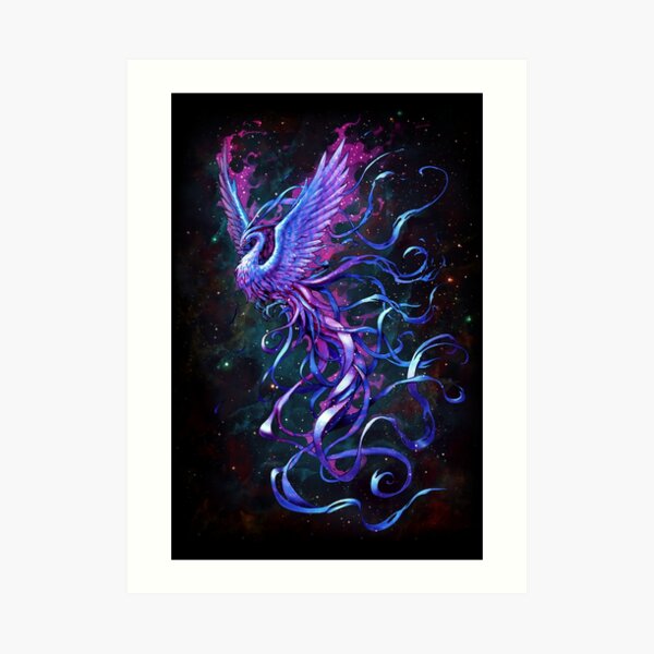 Fenix blue ver. Art Print