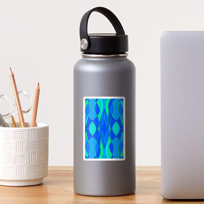 Modern Hippie Water Sticker