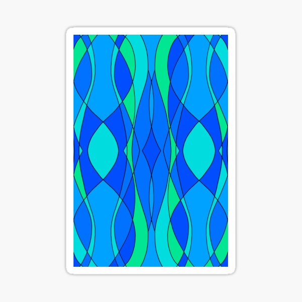 Modern Hippie Water Sticker