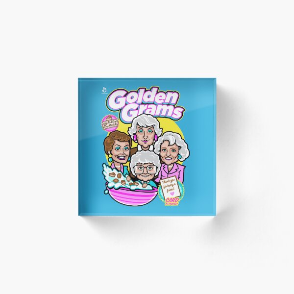 Golden Grams Cereal Acrylic Block