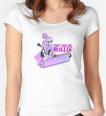 They See Me Rollin' Fitted Scoop T-Shirt