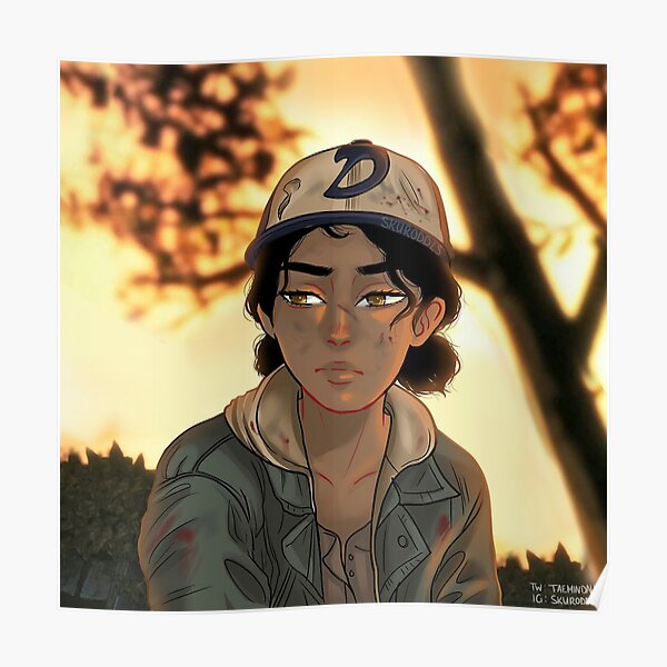 Clementine Poster For Sale By Skuroddls Redbubble