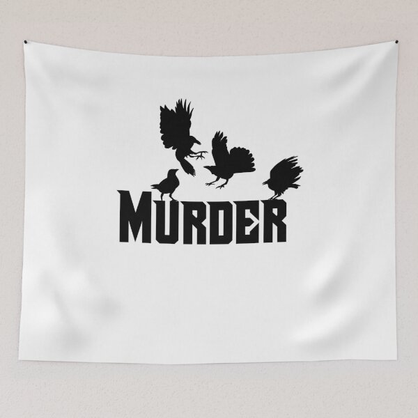 Item preview, Reading Classic Literature Book Lover Authors Murder of Ravens Crows designed and sold by KNUXX Shop.