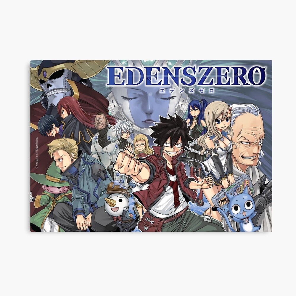Edens Zero Official Poster By Debneel Redbubble