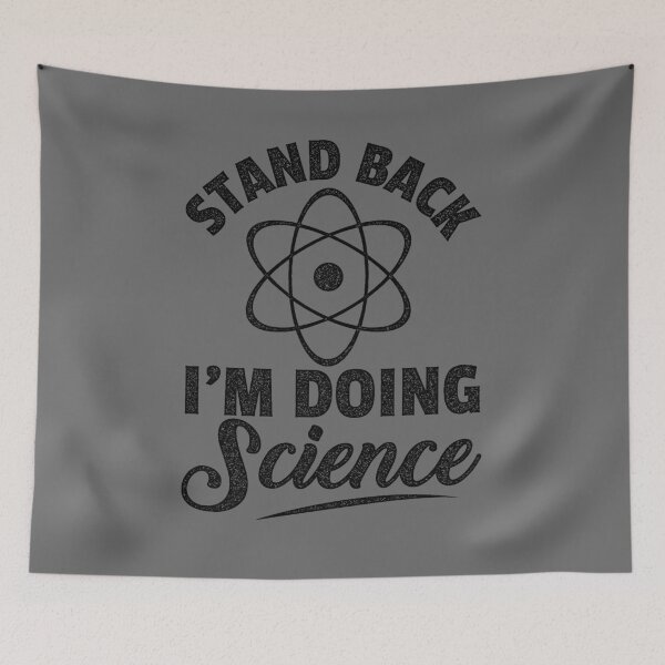 Item preview, Stand Back I'm Doing Science designed and sold by leftty.