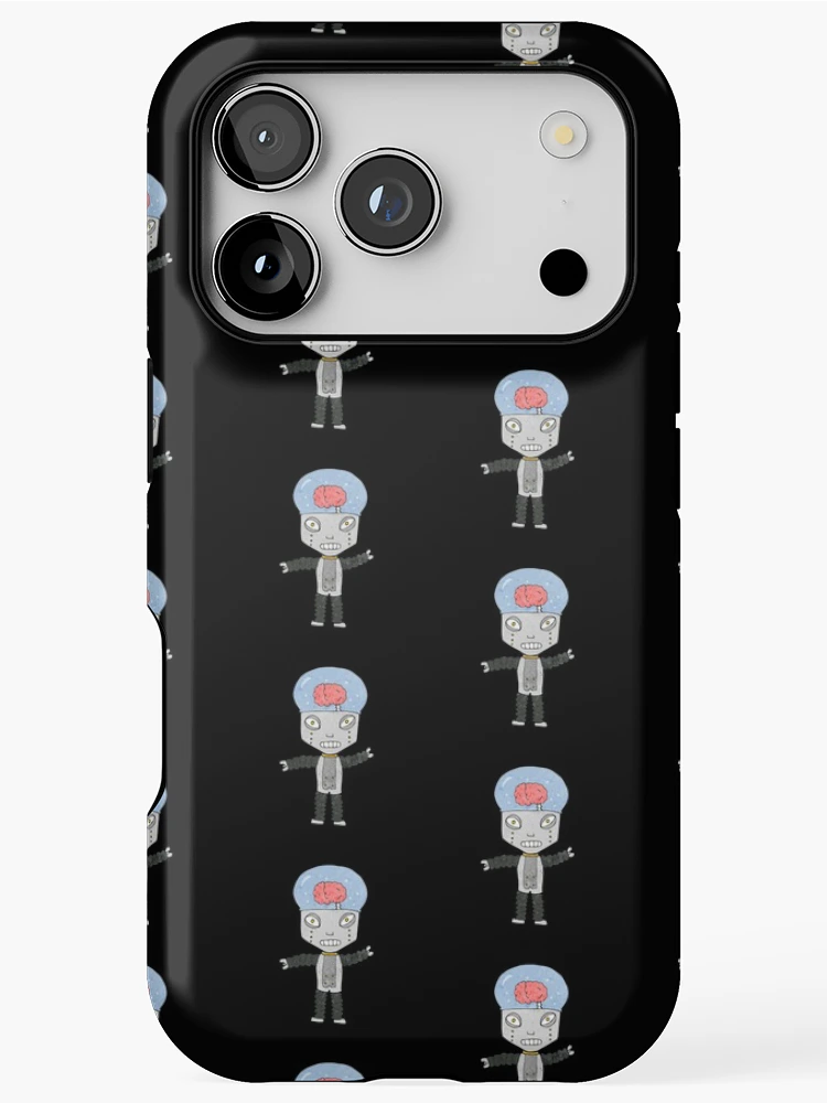 Thumbnail 1 of 4, iPhone Case, Brain Bot designed and sold by SpacemanSam13.