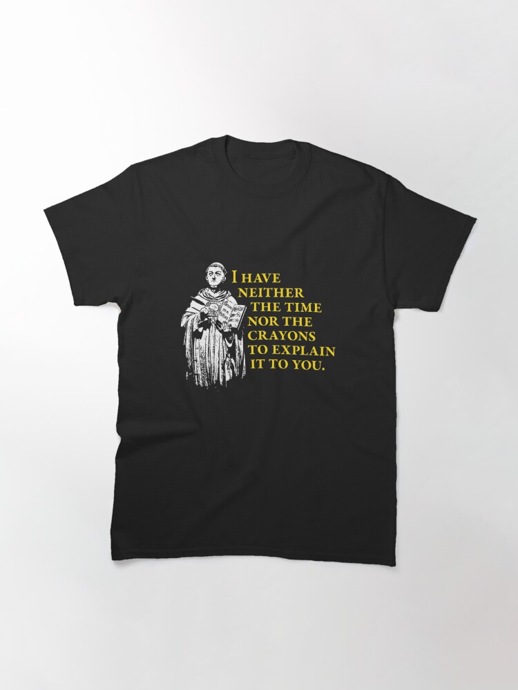 thomas aquinas t shirt