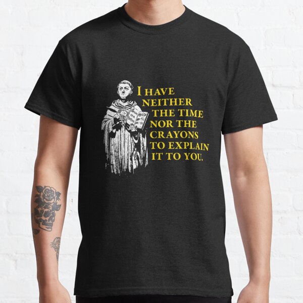 thomas aquinas t shirt