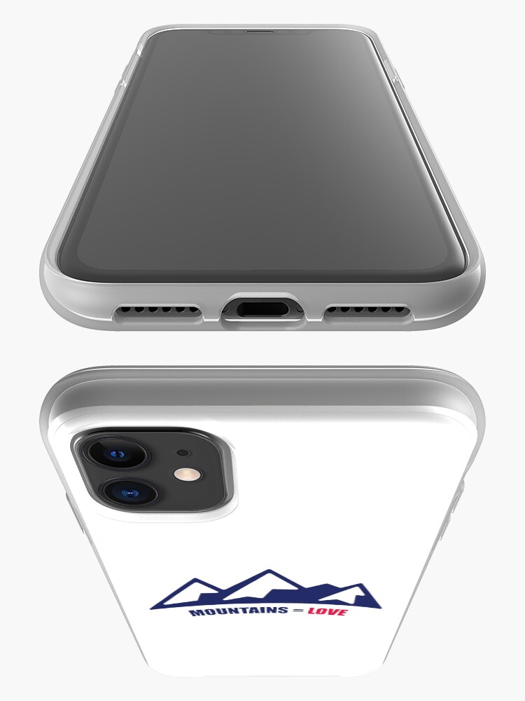 Alternate view of Mountains = Love iPhone Case & Cover