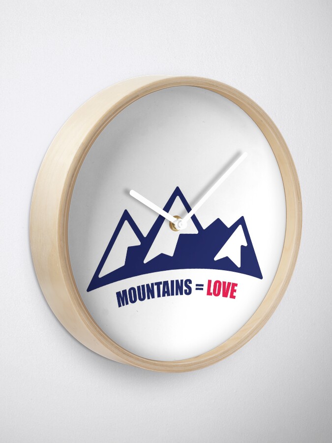 Alternate view of Mountains = Love Clock