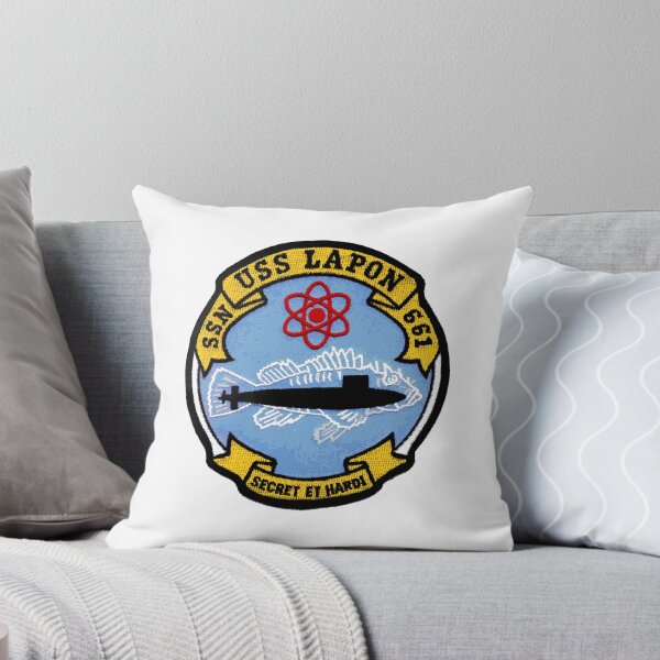Artikelvorschau, USS Lapon SSN 661 Wappen entworfen und verkauft von Nikki SpaceStuffPlus.