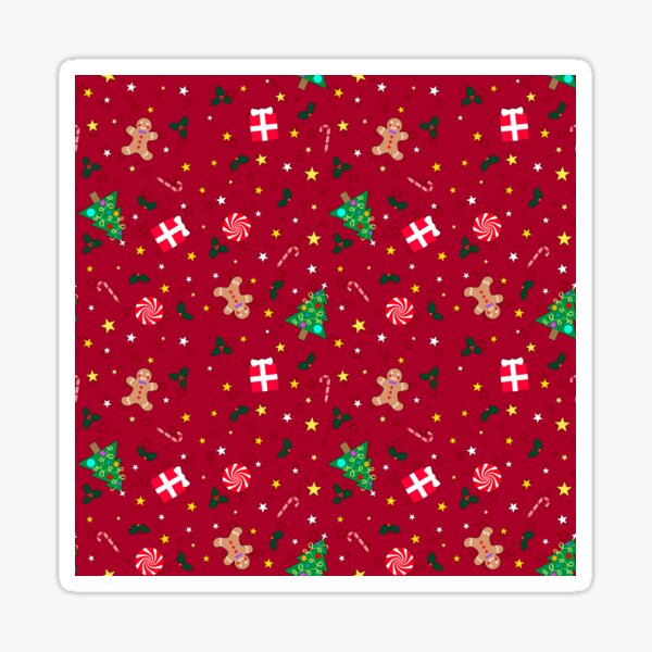 Christmas Holidays - Red Sticker