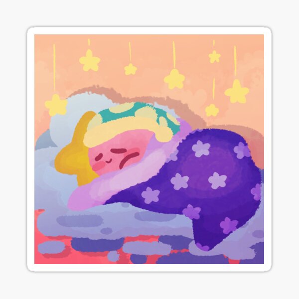 Sommeil Star Guerrier Sticker