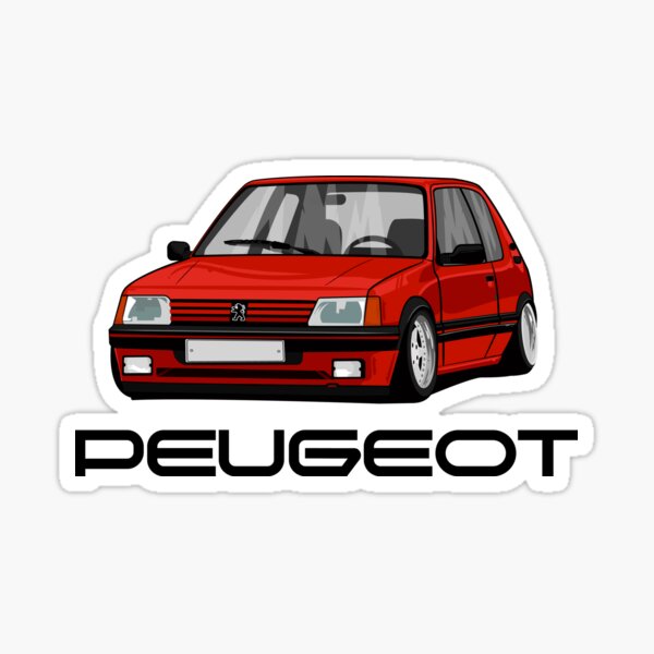 205 GTI Sticker