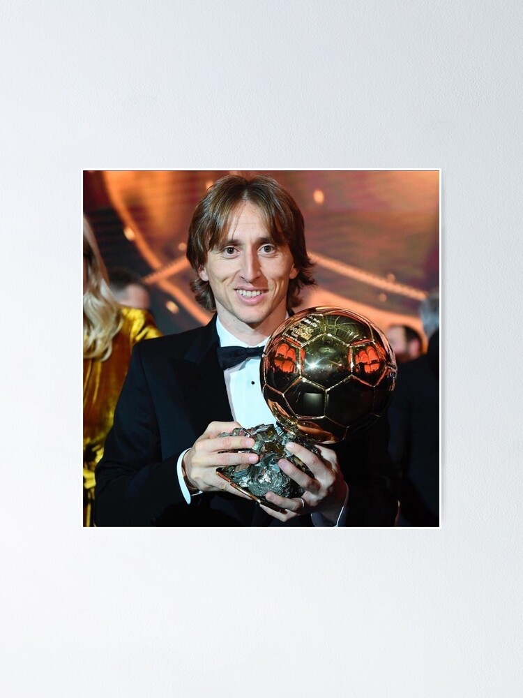 Luka Modric Winner Ballon D Or Poster By V1rgil Redbubble