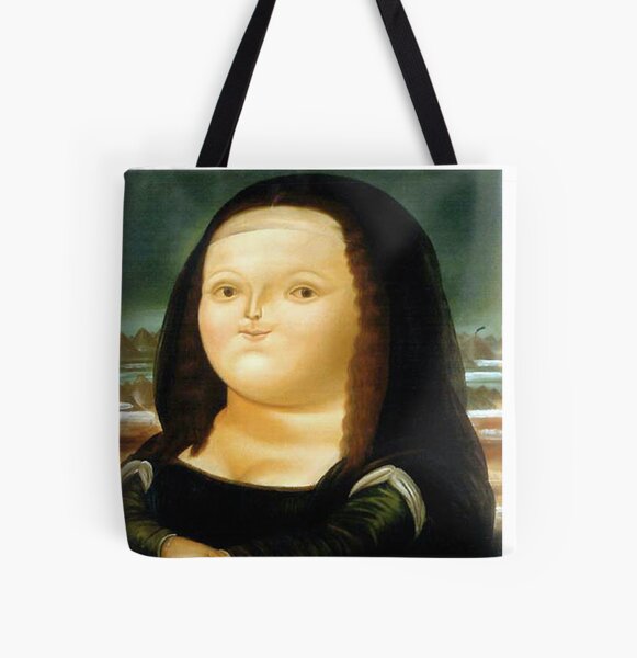 Vista previa del artículo con la obra «Grasa mona lisa», diseñado y vendido por boothedog.
