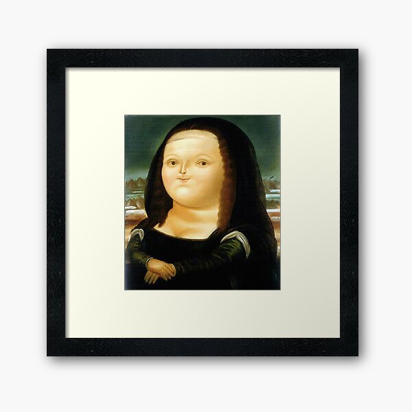 Item preview, Fat Mona Lisa designed and sold by boothedog.