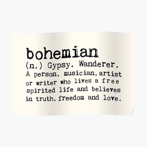 Bohemian Poster