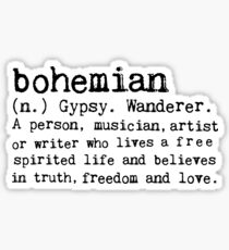 Bohemian Sticker