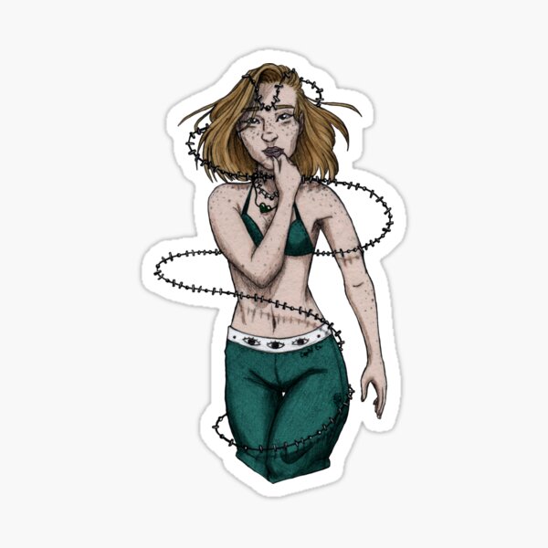 Ellie Sticker Design. Sticker
