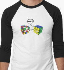 rubik's magic cube Men's Baseball ¾ T-Shirt