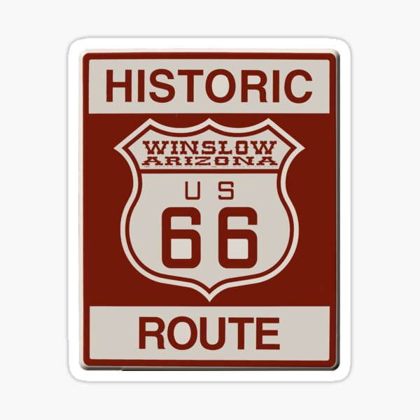 Item preview, Winslow Route 66 designed and sold by Lawrence Baird.